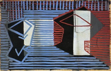 Pablo Picasso Werke - Verre et compotier 1922 kubist Pablo Picasso